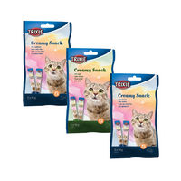 Produktbild von Trixie Creamy Snack Huhn Leckerli Creme 5 x 14 g - 6 x 70 g