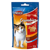 Produktbild von Trixie Crumbies mit Malz Leckerli zur Unterstützung der Verdauung und gegen Haarballen 50 g - 6 x 50 g