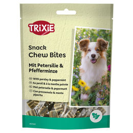 Trixie Denta Fun Chew Bites Zahnpflege-Snack für Hunde mit Petersilie und Pfefferminze ohne Zucker 150 g - 150 g – Bild 1 von 5
