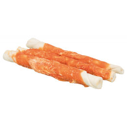 Produktbild von Trixie Denta Fun Chicken Chewing Rolls Kausnack für Hunde mit Huhn und Rind glutenfrei und ohne Zucker 45 g - 100 x 45 g