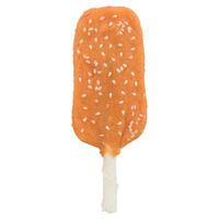 Produktbild von Trixie Denta Fun Chicken Pops mit Sesam Zahnpflege-Snack für Hunde glutenfrei und ohne Zucker - 50 x 46 g