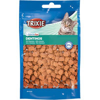 Produktbild von Trixie Denta Fun Dentinos Zahnpflege Katzensnack mit Fisch 50 g - 12 x 50 g