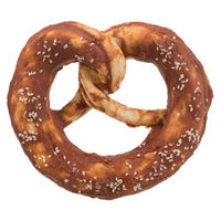 Produktbild von Trixie Denta Fun Duck Pretzels Zahnpflege-Snack für Hunde mit Ente und Rind glutenfrei 75 g - 50 x 75 g