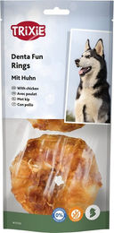 Produktbild von Trixie Denta Fun Kauring Zahnpflege-Snack Huhn 110g