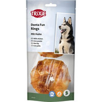 Produktbild von Trixie Denta Fun Kauring Zahnpflege-Snack Huhn 110g
