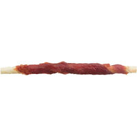 Produktbild von Trixie Denta Fun Kaurollen Ente und Rind Hundesnack zur Zahnpflege glutenfrei 240 g - 6 x 30 Stk.