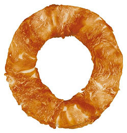 Produktbild von TRIXIE Denta Fun Kausnack für Hunde mit Huhn und Rind glutenfrei und ohne Zucker 225 g - 6 x 225 g