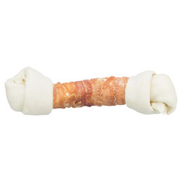 TRIXIE Denta Fun Mega Chicken Kauknochen für Hunde mit Rind und Huhn glutenfrei und zuckerfrei 500 g - 500 g – Bild 1 von 2