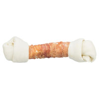 Produktbild von TRIXIE Denta Fun Mega Chicken Kauknochen für Hunde mit Rind und Huhn glutenfrei und zuckerfrei 500 g - 500 g