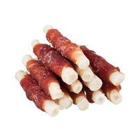 Produktbild von Trixie Denta Fun Mini Kaurollen Ente und Rind glutenfrei und ohne Zucker 120 g - 120 g