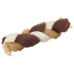 Produktbild von Trixie Denta Fun Zahnpflege-Snack Braided Beef Sticks mit Rind Monoprotein 30 g - 200 x 30 g