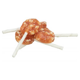 Produktbild von Trixie Denta Fun Zahnpflege-Snack Huhn und Rind für Hunde - 50 x 20 g