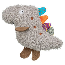 Trixie Dino Plüschspielzeug für Katzen mit Catnip in Grau – Bild 1 von 5