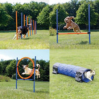 Produktbild von Trixie Dog Activity Agility Set Hund vierteilig bunt