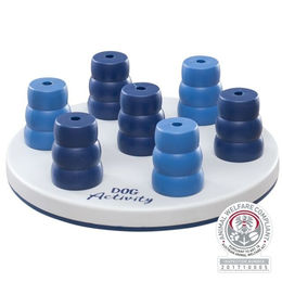 Trixie Dog Activity Mini Solitär Intelligenzspielzeug für Hunde aus Kunststoff Blau 20 cm – Bild 1 von 9