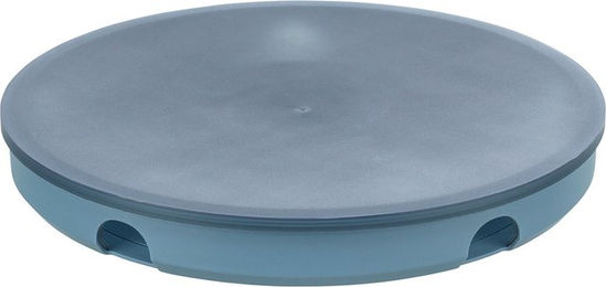 Trixie Dog Activity Rocking Maze Intelligenzspielzeug für Hunde aus Kunststoff in Blau und Silber ø 28 cm – Bild 1 von 10
