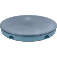 Produktbild von Trixie Dog Activity Rocking Maze Intelligenzspielzeug für Hunde aus Kunststoff in Blau und Silber ø 28 cm