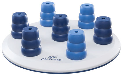 Trixie Dog Activity Solitär Intelligenzspielzeug aus Kunststoff in Blau – Bild 1 von 5