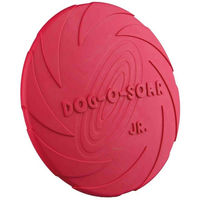 Produktbild von Trixie Dog Disc Frisbee aus Naturkautschuk für Hunde 22 cm Orange