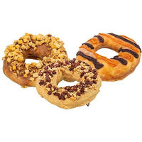 Produktbild von Trixie Donuts Kausnack mit Rind für Hunde - 3 x 55 g
