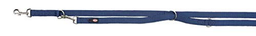 Produktbild von Trixie Doppelleine Mini verstellbar Blau XS