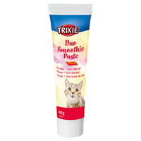 Produktbild von Trixie Duo Smoothie Katzen Paste zur Unterstützung der Verdauung und gegen Haarballen 100 g - 6 x 100 g