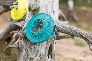 Trixie Easy Life Schleppleine für Hunde neongelb 10 m M–XL wasserabweisend - 10 m – Bild 1 von 3