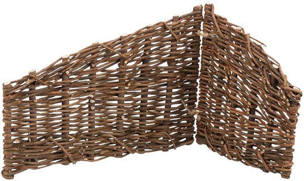 Trixie Eck-Element aus Weide für Nager wie Hamster, Degu und Chinchilla 30x20x20cm – Bild 1 von 7