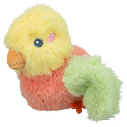 Produktbild von Trixie Elektrisches Katzenspielzeug Zappelvogel aus buntem Polyester-Plüsch