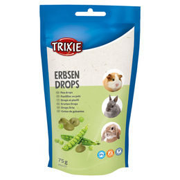 Produktbild von Trixie Erbsen Drops Kaninchen Futterpaket 900 g - 12 x 75 g