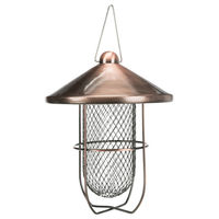 Produktbild von Trixie Erdnuss-Futterspender für Wildvögel aus Metall in Kupferoptik - 0,7 l
