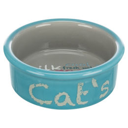 Produktbild von Trixie Ersatz-Keramiknapf für Eat on Feet Katzen-Set in Blau/Grau - 300 ml