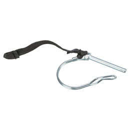 Produktbild von Trixie Ersatz-Splint zur Kupplungsbefestigung für Fahrradanhänger aus Metall in Silber