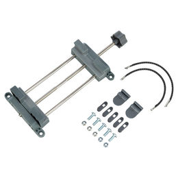 Trixie Ersatz-Universal-Halter inklusive Schrauben für Fahrradkorb Grau – Bild 1 von 1