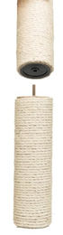Trixie Ersatzstamm Kratzsäule aus Sisal Natur Beige ø 11 cm x 40 cm - 1 Stk. – Bild 1 von 3