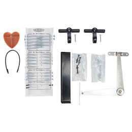 Produktbild von Trixie Ersatzteilset Kleinteile für natura Stall Wärmedämmung in Schwarz