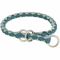 Produktbild von Trixie Erziehungshalsband Cavo aus Seil Blau Grün S/M 35-41 cm