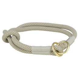 Produktbild von Trixie Erziehungshalsband Soft Rope Tau für Hunde XS Grau Beige