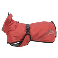 Produktbild von Trixie Explore Thermo Wintermantel für Hunde Sangria Rot Größe M Rückenlänge 50 cm wasserdicht