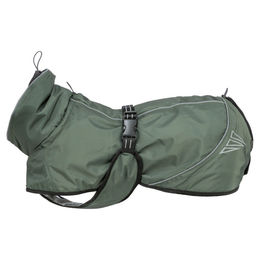 Produktbild von Trixie Explore Thermo Wintermantel für Hunde wasserdicht olivgrün Größe XS