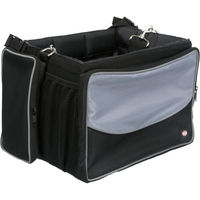 Produktbild von TRIXIE Fahrrad-Front-Box für Hunde Schwarz/Grau aus Polyester 41 x 26 x 26 cm