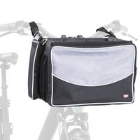 Produktbild von Trixie Fahrradkorb Front-Box Mini aus Polyester in Schwarz und Grau