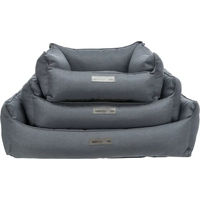 Produktbild von Trixie Farello Eckiges Hundebett aus Polyester in Schwarz oder Grau