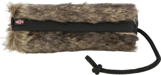 Trixie Fell-Futterdummy Hundespielzeug zum Apportieren mit Kaninchenfell-Optik aus Polyester – Bild 1 von 8