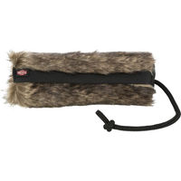 Produktbild von Trixie Fell-Futterdummy Hundespielzeug zum Apportieren mit Kaninchenfell-Optik aus Polyester
