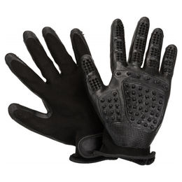 Produktbild von Trixie Fellpflege-Bürste aus Nylon in Schwarz