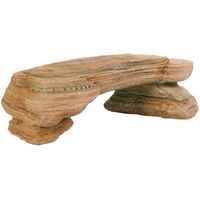 Produktbild von Trixie Felsplateau Aquariendekoration und Terrariendeko in Sandstein-Optik aus Polyesterharz 29 x 14 x 9 cm