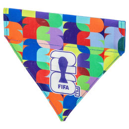 Produktbild von Trixie FIFA 2026 Hundehalstuch Bandana bunt aus Polyester Größe S