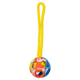 Produktbild von Trixie FIFA 2026 Wabenball mit Seil bunt