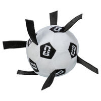 Produktbild von Trixie FIFA 2026 weicher Plüschball für Hunde weiß/schwarz